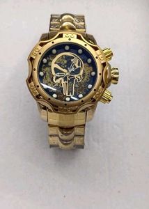 Invicta Punisher Gold Watch