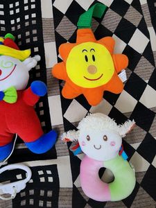 Soft Toys For New Born And Kids Unisex - 4 Pc
