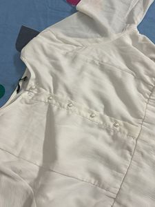 White Ruffle Dress