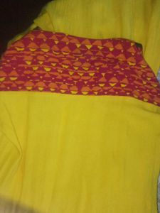 Stylish Yellow Kurti