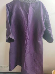 Elegant Purple Kurta