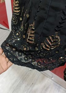 Black Sequence Gown