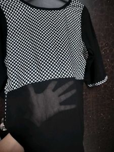 Women Black Kurti