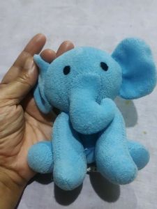 Blue Elephant Plush Toy