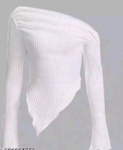 Asymmetrical White Top