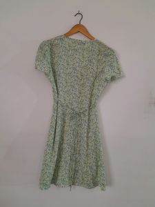 Green Printed Dress (Women&#39;s)