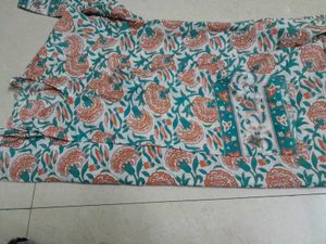 multi Floral Print Kurta