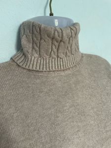 Turtleneck Knit Sweater