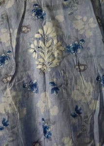 New mulmul chikankari kurti