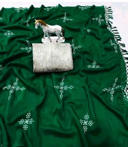 Elegant Green Saree