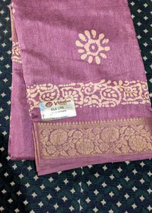 Elegant Purple Saree