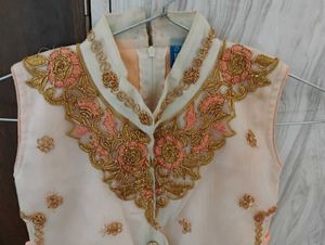 Girl Ethnic Wear Flared Dress