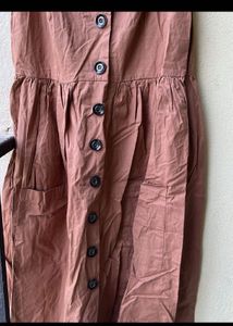 Brand New 😍Button down sundress 🤎