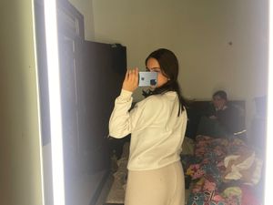 White Graphic Print Sweatshirt