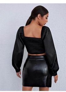 Women’s Balloon Sleeve Top Party Wear