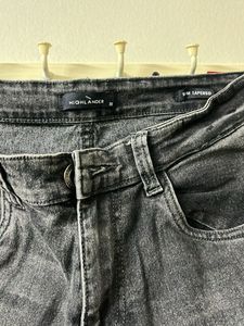 Highlander Black Denim Jeans- Limited