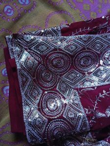 Elegant Red Saree