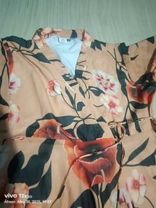 Floral Wrap Maxi Dress