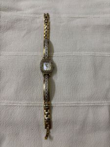Rare Precision By Gruen Watch Women Diamond Quartz