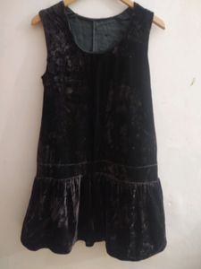 Beautiful Velvet Short Dress.