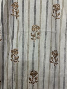 Beautiful Cotton White Kurti With 2 Pockets
