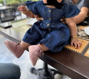 Cute Denim Baby Dress