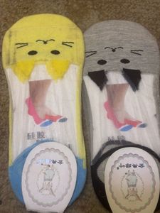 NEW Feet Socks-Mesh With Cotton Base Two Pairs