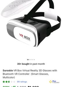 VR BOX with Remote Controller
