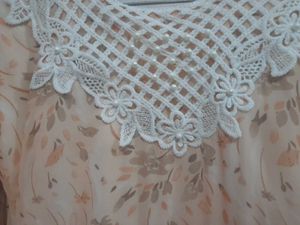Nude Coloured Floral Dress