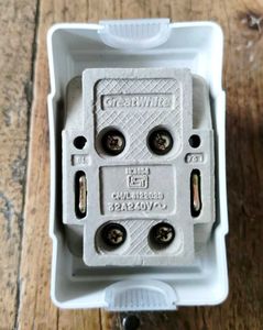 GreatWhite PETRA 32A DP Switch for Home Safety
