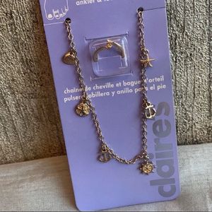 Claire’s Anklet And Toe-ring