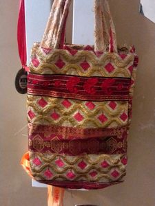 Ethnic lace Bags - Set of Two