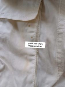 White Cargo Pants