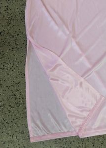Pink Satin Dress/Nighty💝with Side Cut