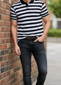 Striped Levi's Polo Shirt