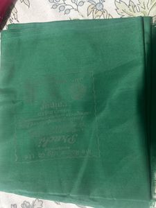 3 Plain Green Blouse Piece