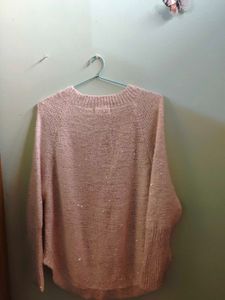 PRICE DROP!! Sparkly Knit V-Neck Sweater