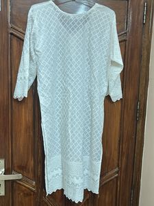 White Embroidered Tunic