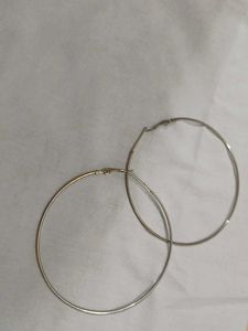 Silver Hoop Earrings