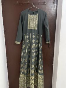 Designed Grey Kurta