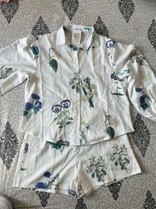 Butterfly Print Co-ord Set