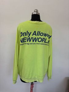 Unisex Neon Green Sweatshirt