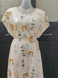 Short Gown Nighty For Women And Girls