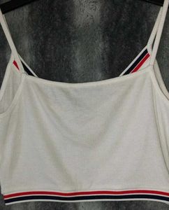 Cute White Shein Crop Top