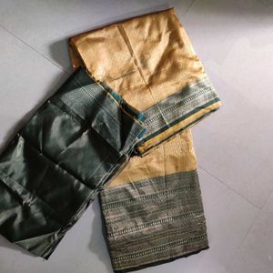 Silk Saree With Blouse Piece