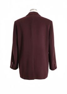 Burgundy Blazer - Stylish &amp; Warm