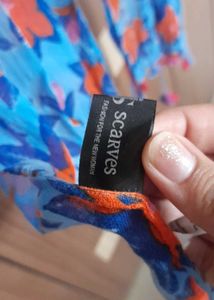 Floral Print Scarf