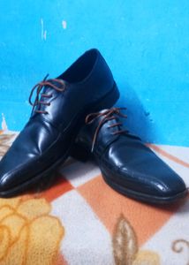 Original Brand Leather Black Shoes