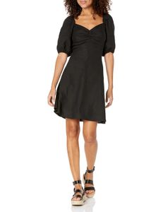 9156 CUTE BLACK MINI DRESS