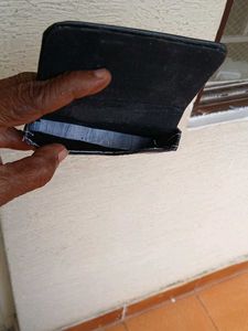 Black Leather Card Holder
